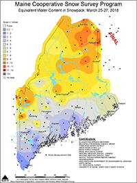 Snow Survey Map