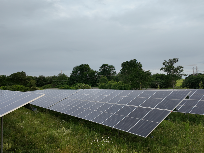 Solar Panels in China Maine.