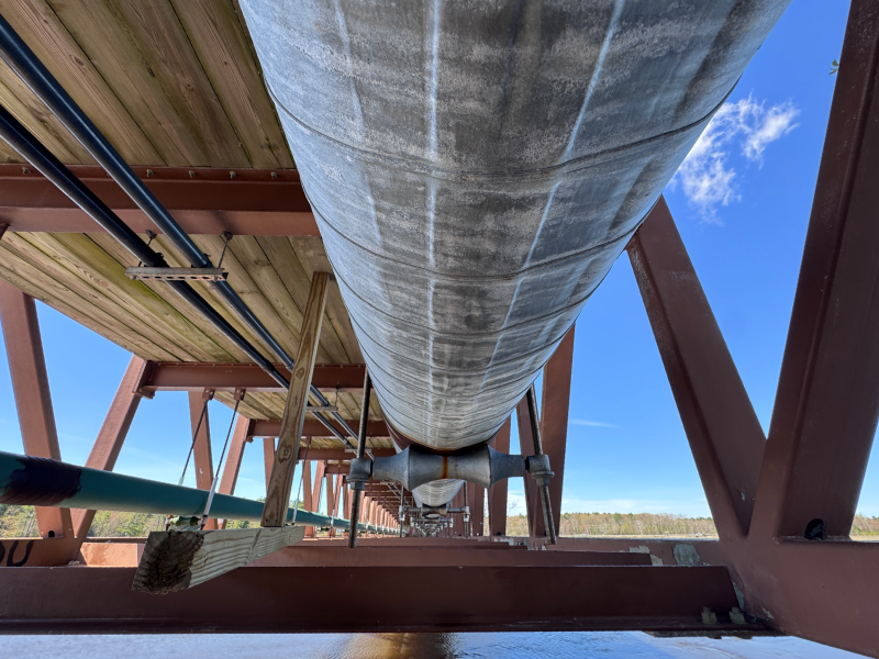 Natural gas pipeline.