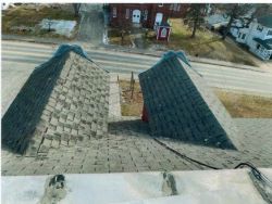 Roof Repair a the Judson Record House