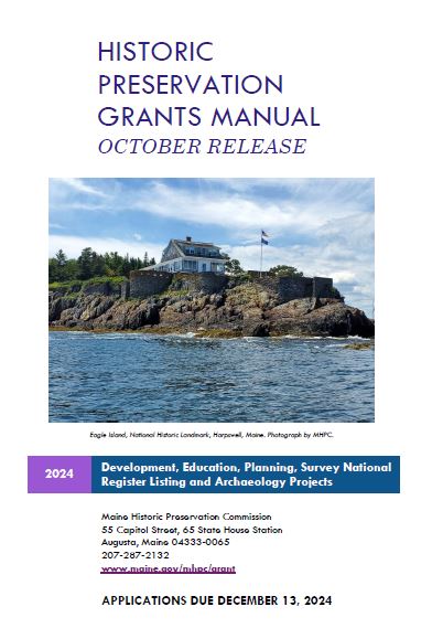 Historic Preservation Grants | Maine Historic Preservation Commission