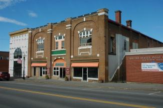 View of Gayety Theater from the front of building