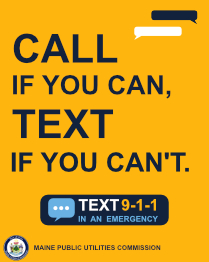Call if you can, text if you can't image