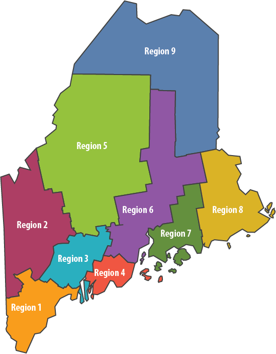 New Regional Map
