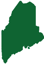 Map of Maine