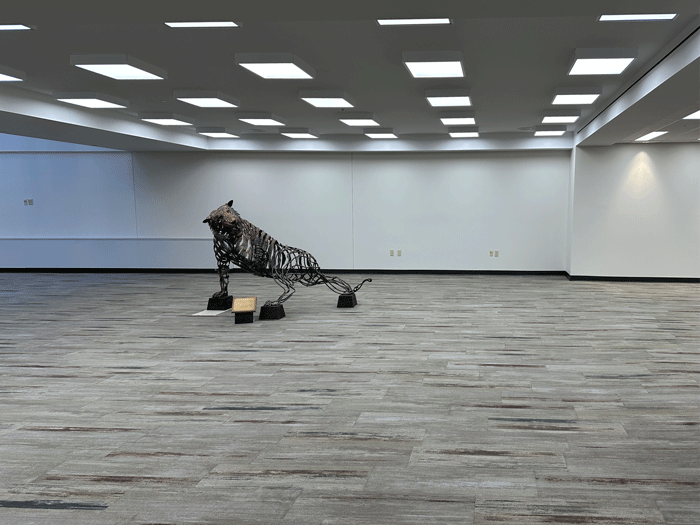 Tiger Sculpture