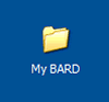 My Bard folder on the desktop