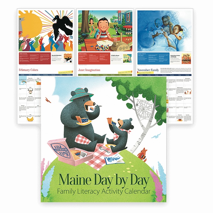 Maine Day by Day Family Literacy Activity Calendar