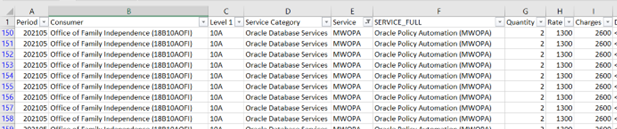 Oracle IA Sample Report