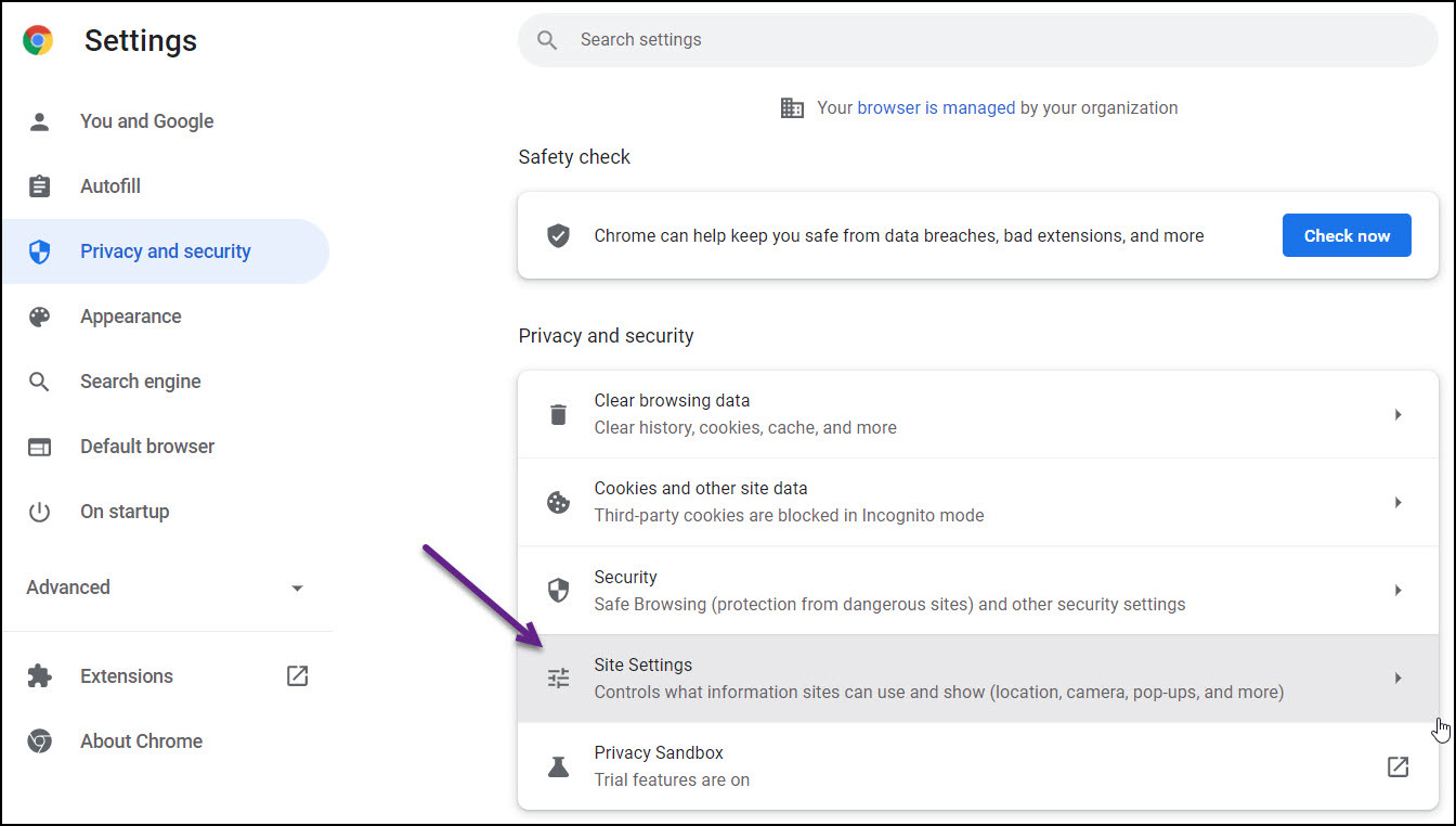 PDF settings in Chrome browser image 4