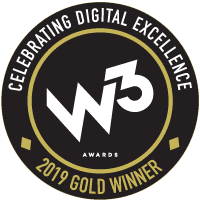 W3 2019 Gold Award Winner