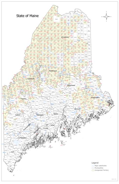 maine map