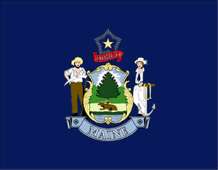 State of Maine Flag image