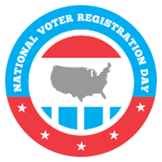 National Voter Registration Day logo