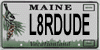 L8RDUDE plate