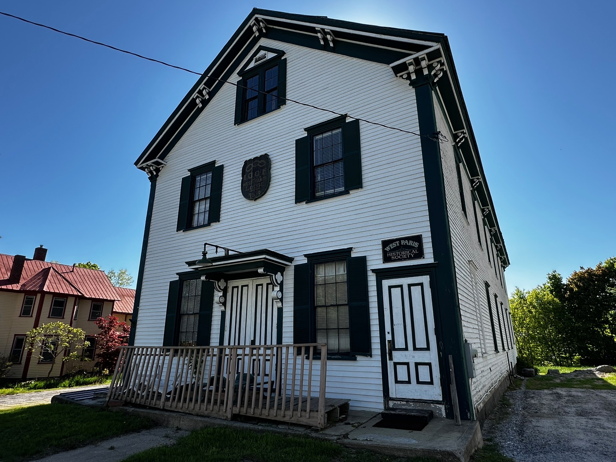 Image of West Paris Historical Society building
