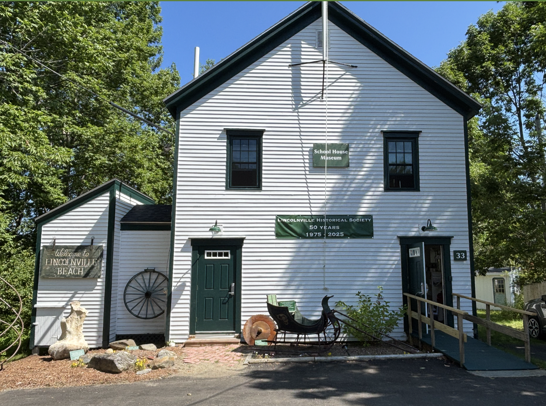 Lincolnville historical society building