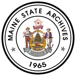 Maine State Archives logo
