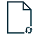Thgis is a graphic of a rotating file.